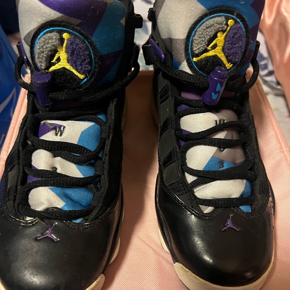 Air Jordan aqua 6 rings